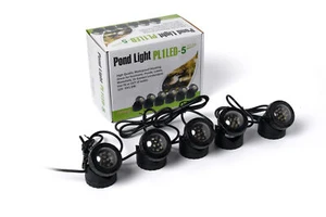 Jebao Submersible LED Pond Light with Photcell Sensor, Set of 5 - Picture 1 of 5