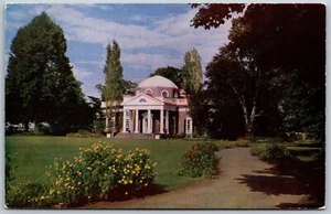 Vtg Charlottesville Virginia VA Monticello Home of Thomas Jefferson Postcard - Picture 1 of 2
