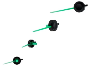 LETRONIX Agujas Velocímetro Verde 4 Piezas 2x31mm 2x61mm Volvo 440K 460L 850 940 960 - Imagen 1 de 4