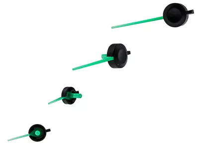 LETRONIX Agujas Velocímetro Verde 4 Piezas 2x31mm 2x61mm Volvo 440K 460L 850 940 960 - Imagen 1 de 4