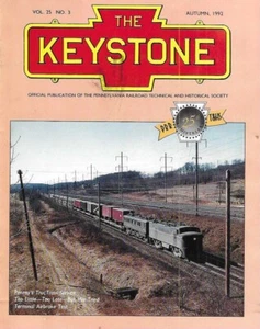 The Keystone PRR Otoño 1992 Pennsy Truc Train Service Prueba de Freno de Aire Kearny NJ - Imagen 1 de 10