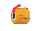 Batterie NiCd 1/2 C avec onglets (750 mAh)
