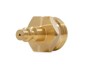 Camco RV Winterize Blowout Adapter Brass Quick Connect Prevent Freeze Damage - Picture 1 of 6