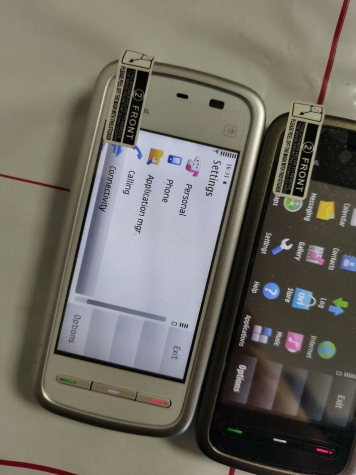 Original Nokia 5230 3G Mobile Phones 5230XM 5230-Nuron 3.2'' 2MP Camera FM Radio - Imagen 1 de 4