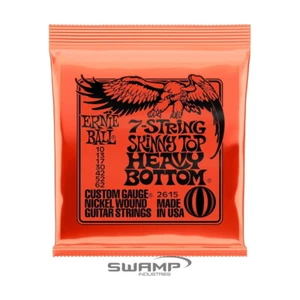 Ernie Ball 2615 7-Strings Skinny Top Heavy Bottom Electric Guitar Strings- 10-62 - Picture 1 of 1