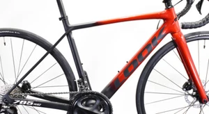 2023 LOOK ROADBIKE 785 HUEZ Disc Frame Set Pro Team Black Red Metalic Matt XS - Picture 1 of 9