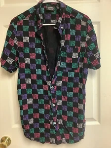 Wesc Sweden Wasted Youth Shirt Collared Button Up Men’s M Women’s L - Picture 1 of 5