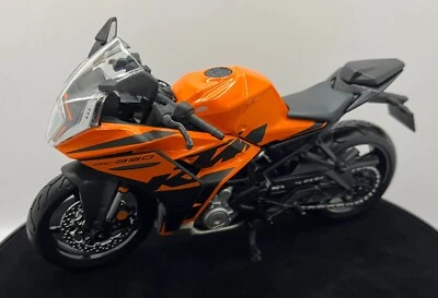 KTM RC 390 in orange & black, 1:12 scale motorbike model from Maisto, 31101O - Image 1 of 4