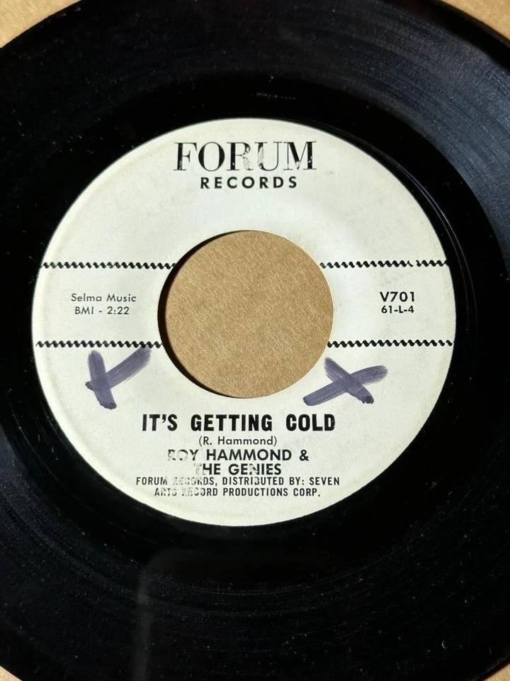 ROY HAMMOND & THE GENIES Forum 701 PROMO  MAMA BLOW YOUR TOP  VG+ LISTEN - Image 1 of 1