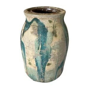Vintage Ozark Roadside Tourist Stoneware Pottery Vase Crock Vessel - Picture 1 of 9