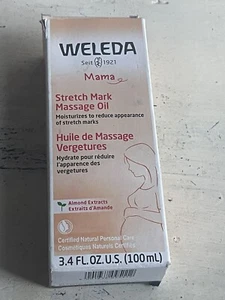 Weleda Stretch Mark Massage Oil 100ml For Pregnant Women Mother Seal Pack 12/24 - Picture 1 of 1