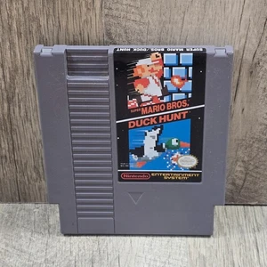 Autentico Super Mario Brothers & Duck Hunt - Gioco Nintendo NES - Foto 1 di 5