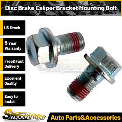Front Disc Brake Caliper Bracket Mounting Bolt For Honda Accord 1990-2018 2019 - Image 1 of 2