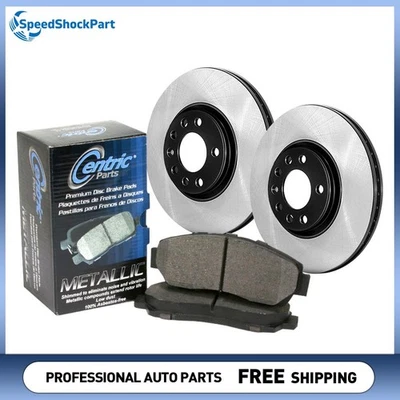 Fits 1994-2010 UD 1400 Front Disc Brake Pad Set Disc Brake Rotor - Image 1 of 4