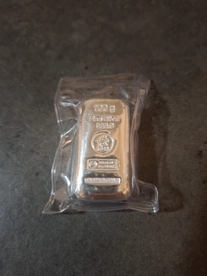 100g Feinsilberbarren 999 - Bild 1 von 2