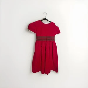Vestido de vacaciones Claire & Charlie rojo pana - talla 6x - Imagen 1 de 5