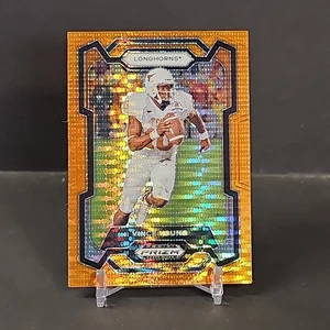 VINCE YOUNG 2024 Prizm Draft Picks Football Orange Pulsar #05/49 Team Color - Picture 1 of 2