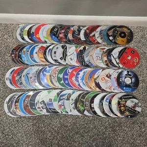 Video Game Lot of 100 Loose Discs Only - SCRATCHED / UNTESTED / NEED RESURFACED - Picture 1 of 9