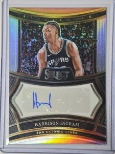 2024-25 Panini Select Harrison Ingram Silver Prizm RC Auto 137/249 Spurs - Picture 1 of 3