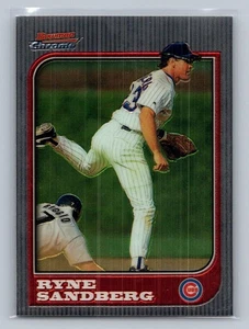 Bowman Chrome Ryne Sandberg #18 Chicago Cubs 1997 - Imagen 1 de 2