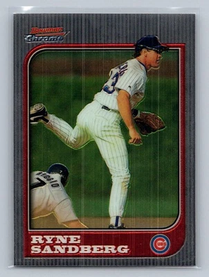 1997 Bowman Chrome Ryne Sandberg #18 Chicago Cubs - Image 1 of 2