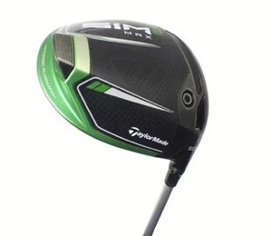 Left Handed TaylorMade MySIM2 Black/Green 9* Driver Stiff -3.00 inch Very Good - Picture 1 of 1