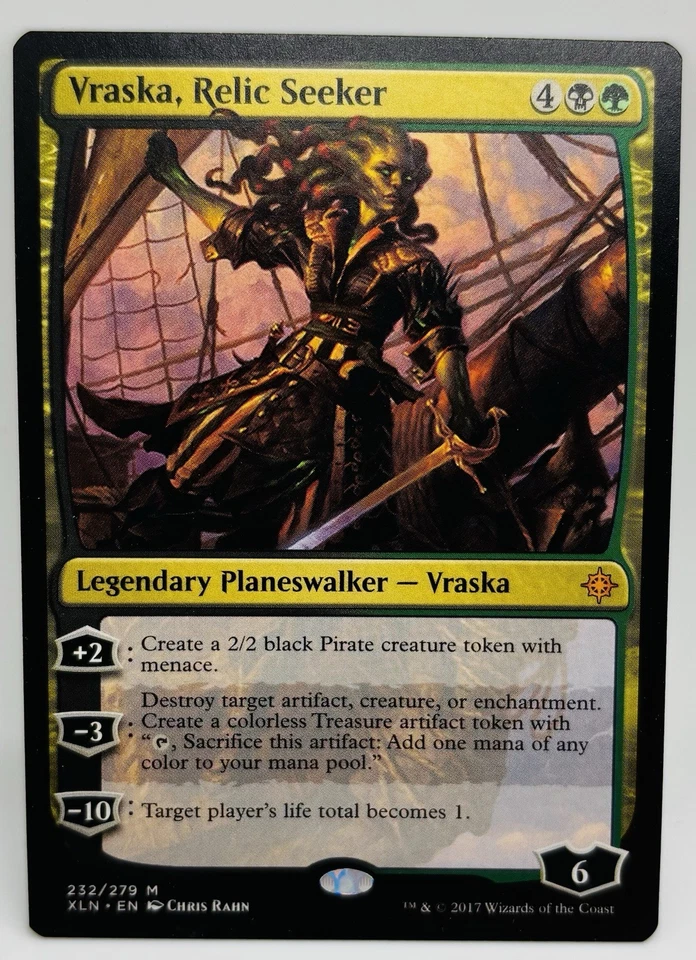 MTG Vraska, Relic Seeker Ixalan Regular - Image 1 of 1