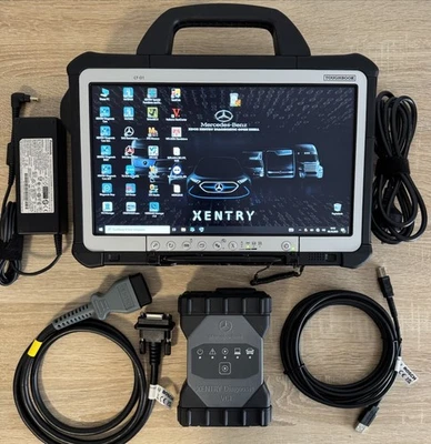 Star Diagnosegerät Mercedes. C6 VCI  DOIP  512GB SSD, 16RAM. 09/2025 WLAN - Bild 1 von 4