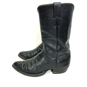 BOTAS VAQUERAS JUSTIN NEGRAS DE COLECCIÓN PARA HOMBRE TALLA 9D - Imagen 1 de 19