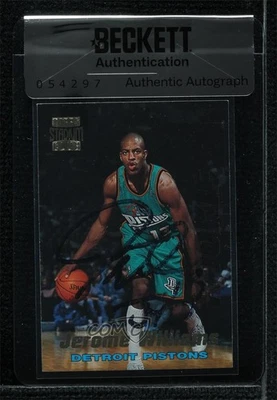 BAS 1996 Stadium Club Rookies Series 1 Jerome Williams Seal of Authenticity RC - Image 1 of 2