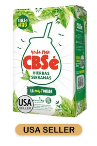 YERBA MATE CBSE HIERBAS SERRANAS 1KG-2.2LB -GLUTEN FREE" (Ship from USA) - Picture 1 of 2