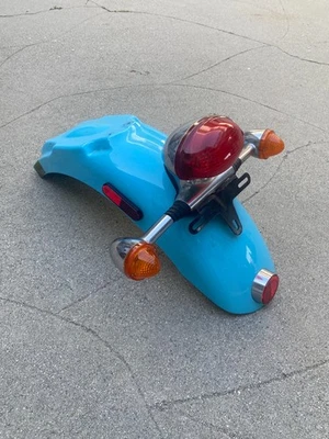 2002 - Triumph Bonneville - Rear Back Fender Mud Guard - Image 1 of 4