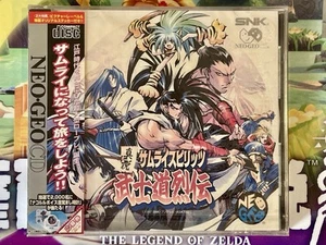 ¡NUEVO SELLADO DE FÁBRICA! SAMURAI SPIRITS RPG BUSHIDO RETSUDEN SNK NEO GEO CD SUNFADE - Imagen 1 de 5
