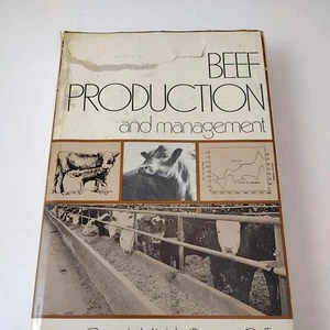 Beef Production and Management Minish Fox Beef Cattle Livestock Hardcover 1979 - Bild 1 von 9