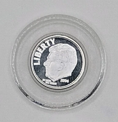 2006 P Ronald Reagan Fantasy dime .999, 1/10 oz Silver A - Image 1 of 2