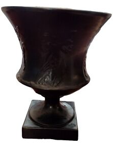 Handmade Ceramic Urn Vase Black