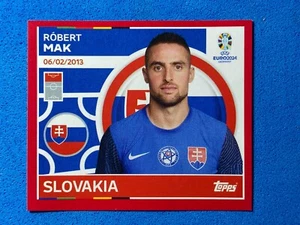 Topps Euro 2024 Swiss Edition Red Border SVK20 Robert Mak (Slowakei)🔴 - Bild 1 von 1