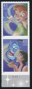 US - 2007 Disney Characters - SC# 4193 & 4195  Mint NH OG - Picture 1 of 2