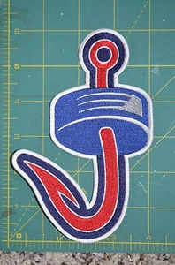 Jacksonville Barracudas Throwback Minor League Hockey Jersey Shoulder 6" Patch  - Picture 1 of 1