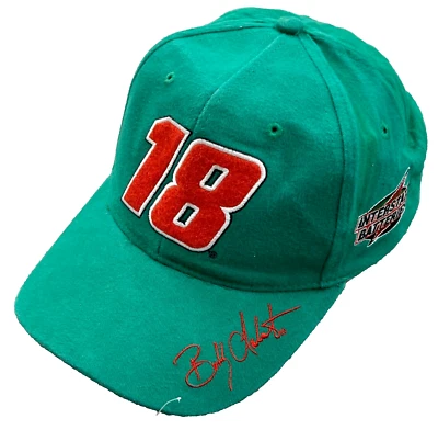 Vintage Nascar Hat Cap Green Bobby Labonte Racing  Strap Back Adjustable 90s Y2K - Image 1 of 4
