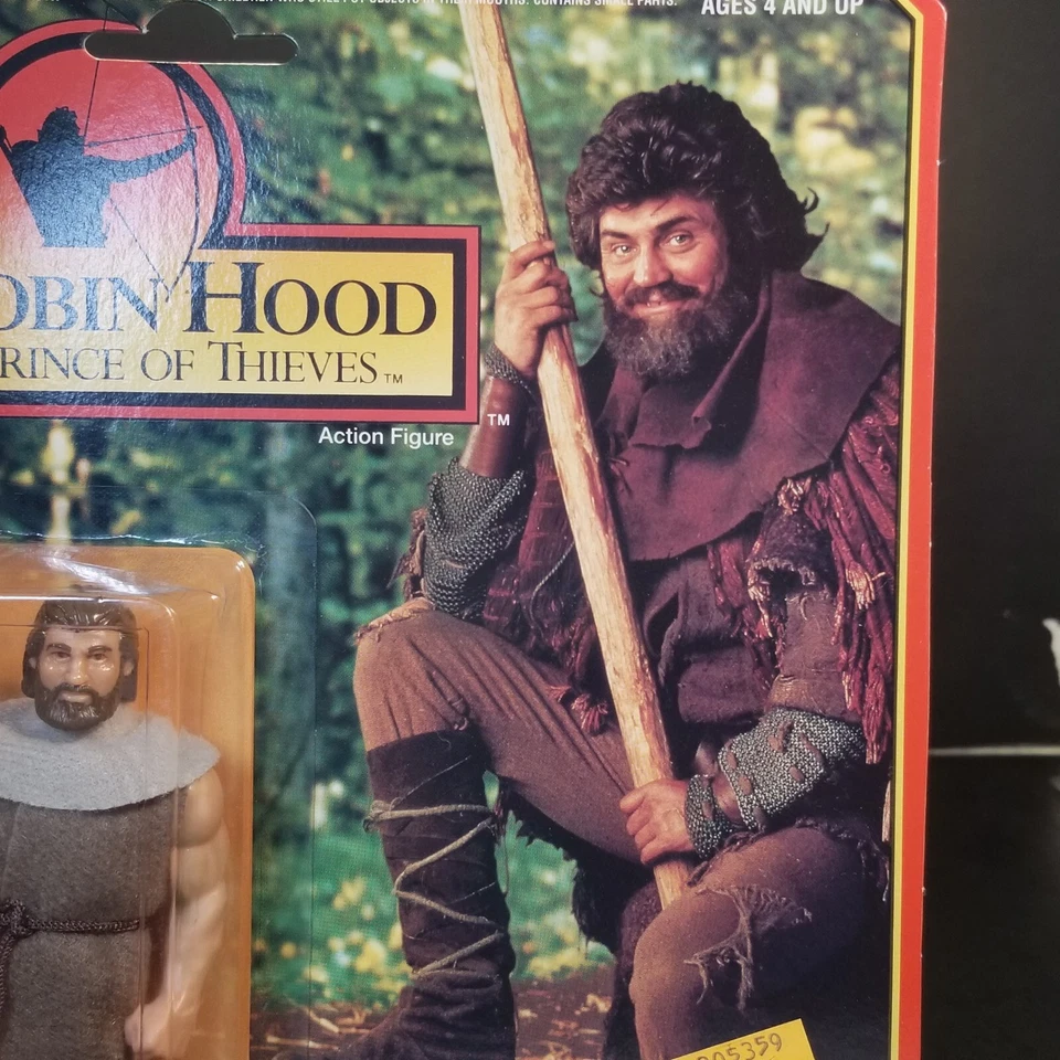 Figura de colección 1991 Robin Hood Príncipe de los Ladrones Little John Kenner sellada sin usar, en caja #1 Foto 1 de 1