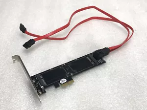 Vantec UGT-MST644R 4 Channel 2 mSATA + 2 SATA 6Gb/s PCIe Raid Card with HyperDuo - Picture 1 of 5