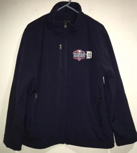 Detroit Tigers Jacket 2012 World Series Fall Classic Carl Banks Size M - Picture 1 of 12
