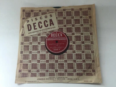 Bing Crosby - Maria Bonita/Perhaps, Perhaps, Perhaps - Rare Argentina-78RPM-10" - Image 1 of 4