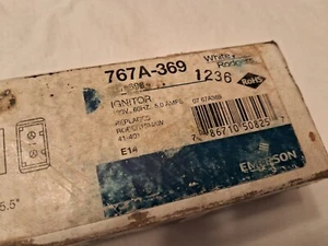 OEM White-Rodgers Emerson Furnace Ignitor 120 volt 60Hz 5.0Amps P/N: 767A-369 - Picture 1 of 2