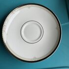 Waterfor Brocade Saucer Only Silver New No Box England