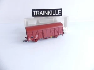 5314 F / FLEISCHMANN HO WAGON COUVERT A ESSIEUX SNCF N° 496-6 - Imagen 1 de 5
