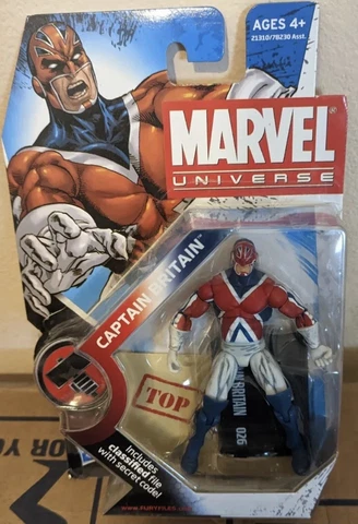 Marvel Universe CAPTAIN BRITAIN 3.75 Inch Series 2 #026 (SEALED) New Cover
