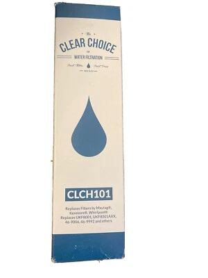 One Clear Choice Refrigerator Water Filter CLCH101 - Maytag, Kenmore, Whirlpool - Image 1 of 4