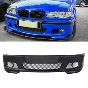 Front Bumper Fit M-Tech Style For BMW E46 323i 325i 328i 330i 1999-2006 4D - Picture 1 of 8